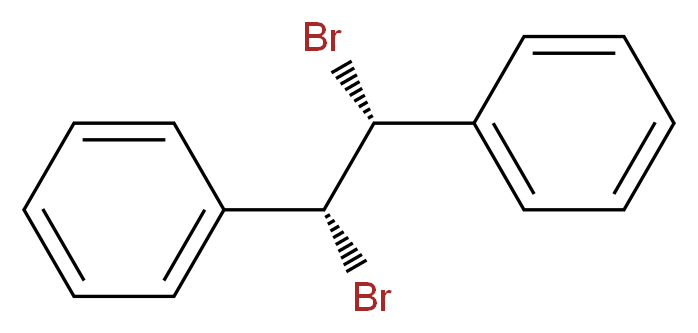 [(1R,2R)-1,2-dibromo-2-phenylethyl]benzene_分子结构_CAS_13440-24-9