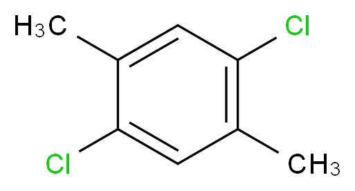 2,5-DICHLORO-p-XYLENE_分子结构_CAS_1124-05-6)