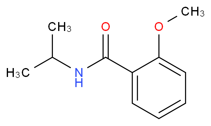 2-methoxy-N-(propan-2-yl)benzamide_分子结构_CAS_550300-23-7