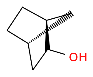 (1S,4R)-bicyclo[2.2.1]heptan-2-ol_分子结构_CAS_1632-68-4