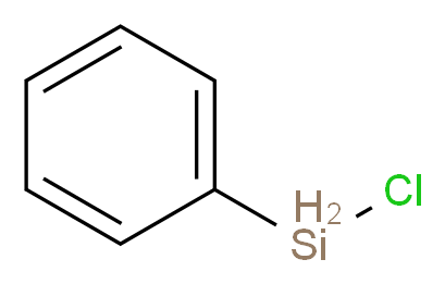 chloro(phenyl)silane_分子结构_CAS_4206-75-1