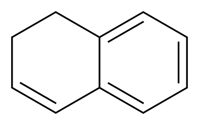 1,2-dihydronaphthalene_分子结构_CAS_447-53-0