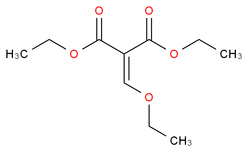 1,3-diethyl 2-(ethoxymethylidene)propanedioate_分子结构_CAS_87-13-8