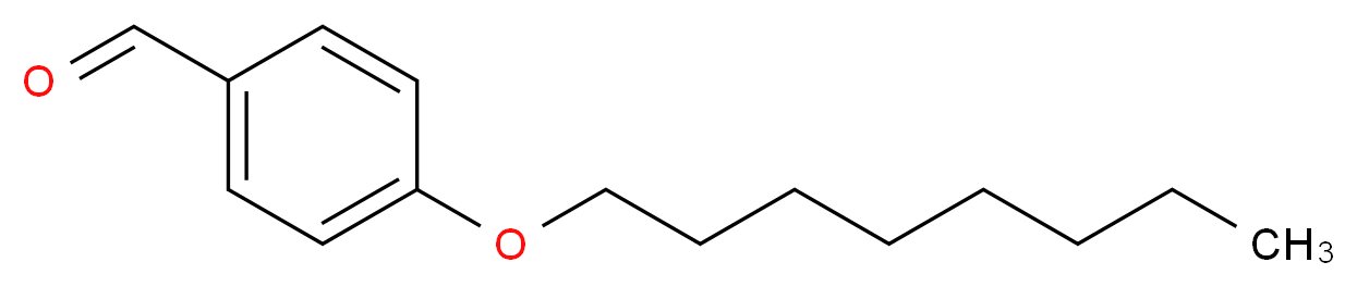 4-(Octyloxy)benzaldehyde_分子结构_CAS_24083-13-4)