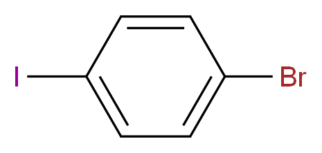 1-Bromo-4-iodobenzene_分子结构_CAS_589-87-7)