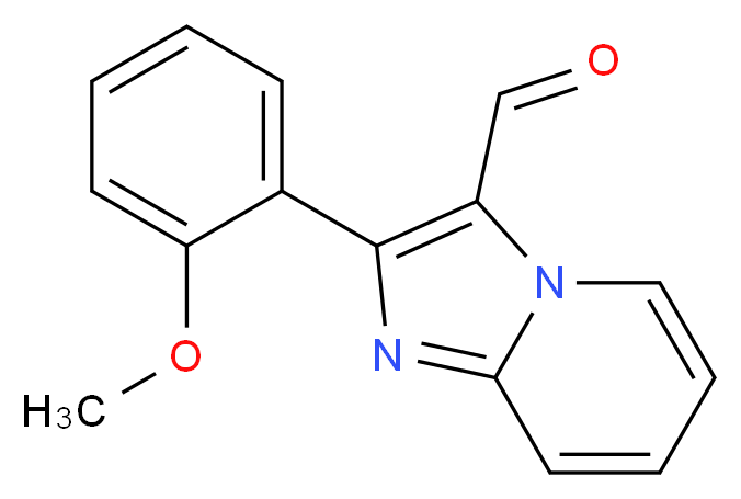 2-(2-Methoxyphenyl)imidazo[1,2-a]pyridine-3-carbaldehyde_分子结构_CAS_)