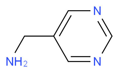 5-Pyrimidinemethanamine_分子结构_CAS_25198-95-2)