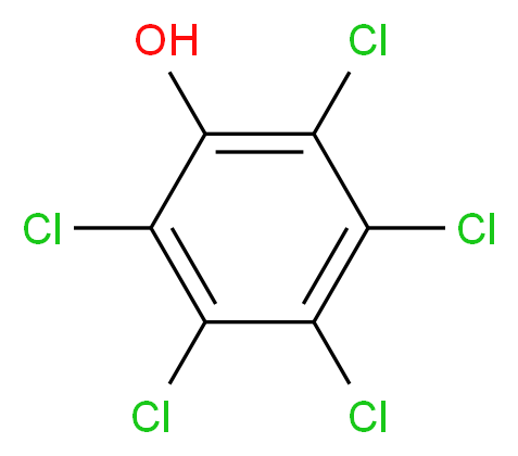 五氯苯酚_分子结构_CAS_87-86-5)