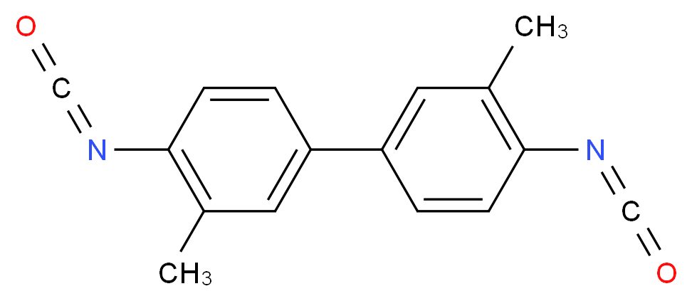 3,3'-BITOLYLENE-4,4'-DIISOCYANATE_分子结构_CAS_91-97-4)