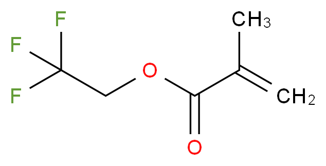 2,2,2-三氟乙基甲基丙烯酸酯_分子结构_CAS_352-87-4)