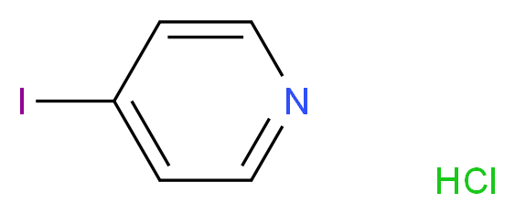 4-Iodopyridine hydrochloride_分子结构_CAS_)