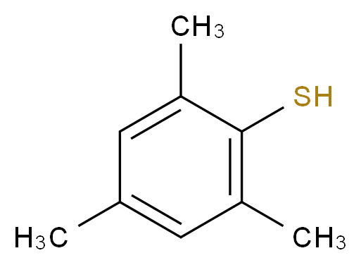 2,4,6-trimethylbenzene-1-thiol_分子结构_CAS_1541-10-2)