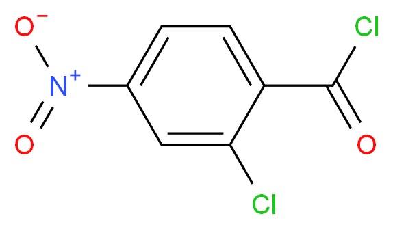 2-chloro-4-nitrobenzoyl chloride_分子结构_CAS_7073-36-1