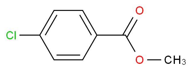 Methyl 4-chlorobenzoate_分子结构_CAS_1126-46-1)