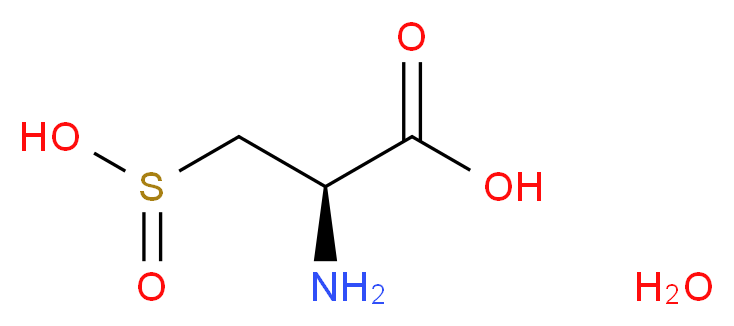 L-半胱亚磺酸 一水合物_分子结构_CAS_207121-48-0)