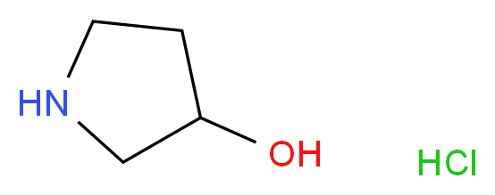 3-Hydroxypyrrolidine hydrochloride 97%_分子结构_CAS_86070-82-8)