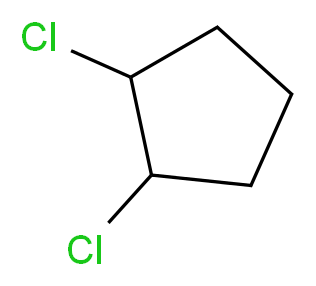 1,2-dichlorocyclopentane_分子结构_CAS_31025-65-7