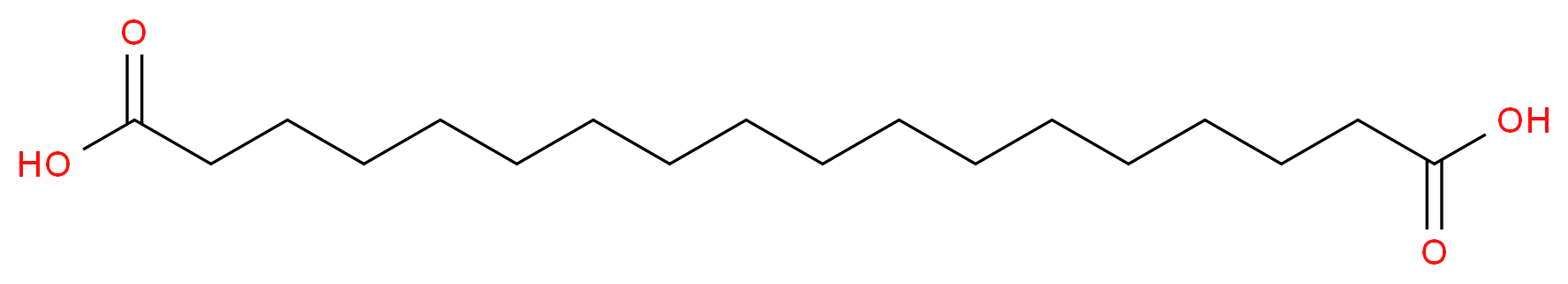 Octadecane-1,18-dicarboxylic acid_分子结构_CAS_871-70-5)