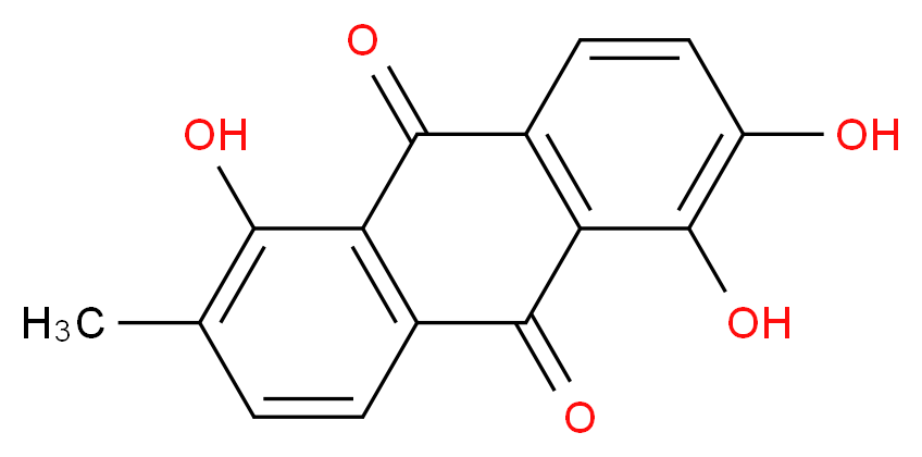 CAS_478-29-5 分子结构