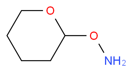 O-(oxan-2-yl)hydroxylamine_分子结构_CAS_6723-30-4