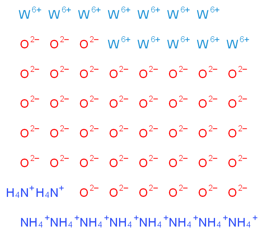 水合氧化钨铵_分子结构_CAS_11120-25-5)