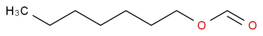 heptyl formate_分子结构_CAS_112-23-2