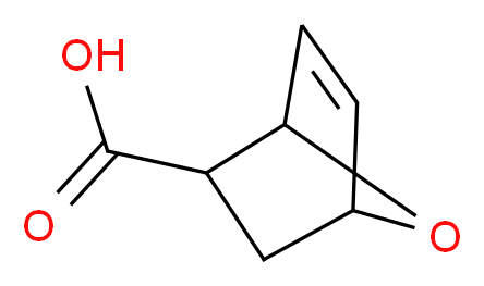 7-Oxa-bicyclo[2.2.1]hept-5-ene-2-carboxylic acid_分子结构_CAS_24363-23-3)