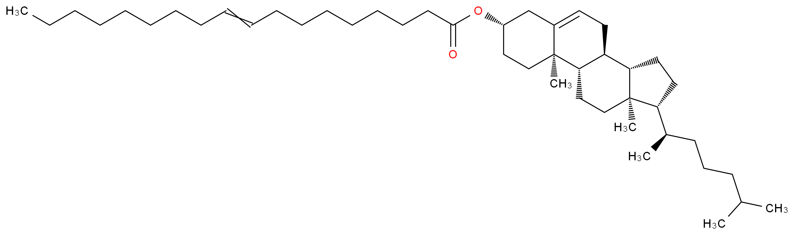 Cholesteryl oleate_分子结构_CAS_303-43-5)