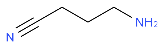 4-aminobutanenitrile_分子结构_CAS_32754-99-7