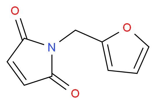 1-(furan-2-ylmethyl)-2,5-dihydro-1H-pyrrole-2,5-dione_分子结构_CAS_32620-61-4