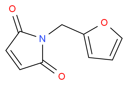 N-(2-Furylmethyl)maleimide_分子结构_CAS_32620-61-4)