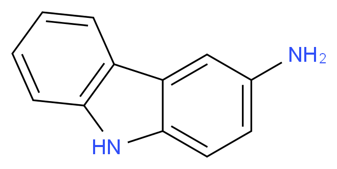 9H-carbazol-3-amine_分子结构_CAS_6377-12-4