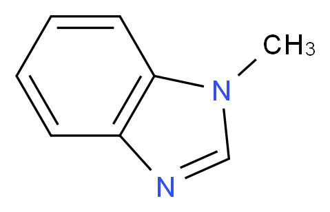 1-甲基苯并咪唑_分子结构_CAS_1632-83-3)