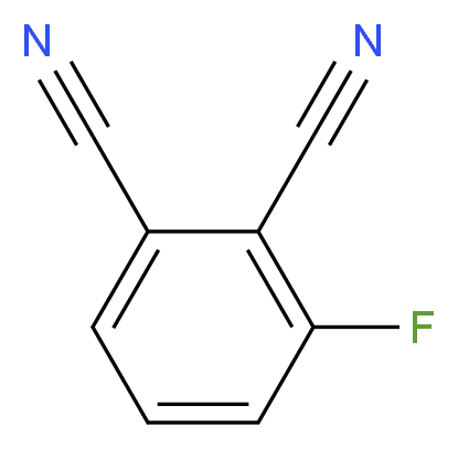 3-fluorobenzene-1,2-dicarbonitrile_分子结构_CAS_65610-13-1