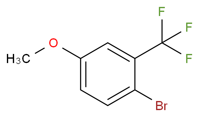 2-Bromo-5-methoxybenzotrifluoride_分子结构_CAS_400-72-6)