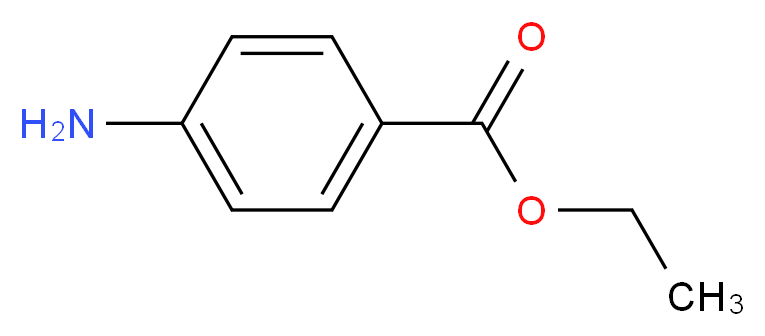 ethyl 4-aminobenzoate_分子结构_CAS_)