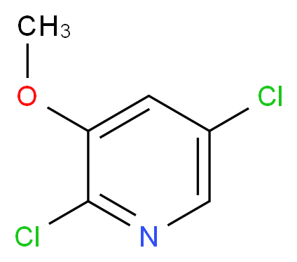 2,5-Dichloro-3-methoxypyridine_分子结构_CAS_)