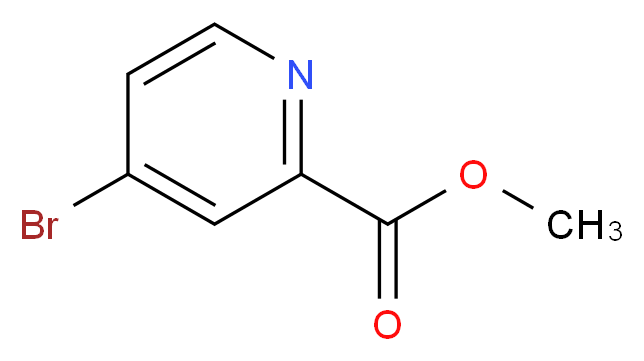 Methyl 4-bromopyridine-2-carboxylate 97%_分子结构_CAS_29681-42-3)