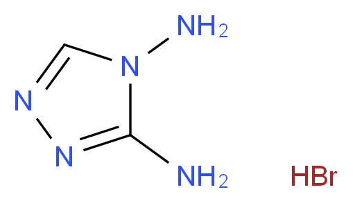 4H-1,2,4-triazole-3,4-diamine hydrobromide_分子结构_CAS_38104-45-9