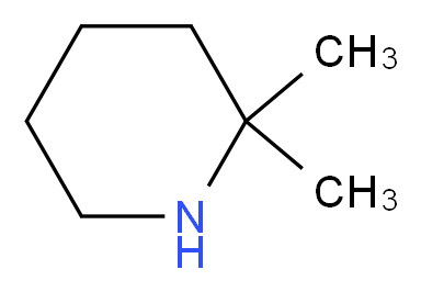 2,2-dimethylpiperidine_分子结构_CAS_54152-47-5)