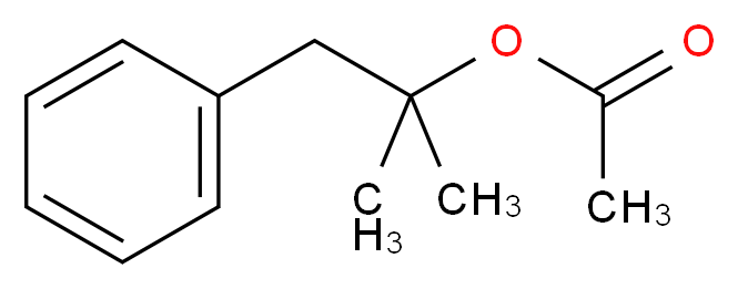 DIMETHYLBENZYLCARBINYL ACETATE_分子结构_CAS_151-05-3)