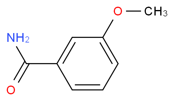 3-甲氧基苯甲酰胺_分子结构_CAS_5813-86-5)