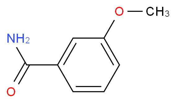 3-methoxybenzamide_分子结构_CAS_5813-86-5