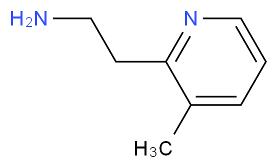 2-(3-methylpyridin-2-yl)ethanamine_分子结构_CAS_851670-19-4)