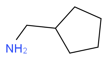 1-cyclopentylmethanamine_分子结构_CAS_6053-81-2)