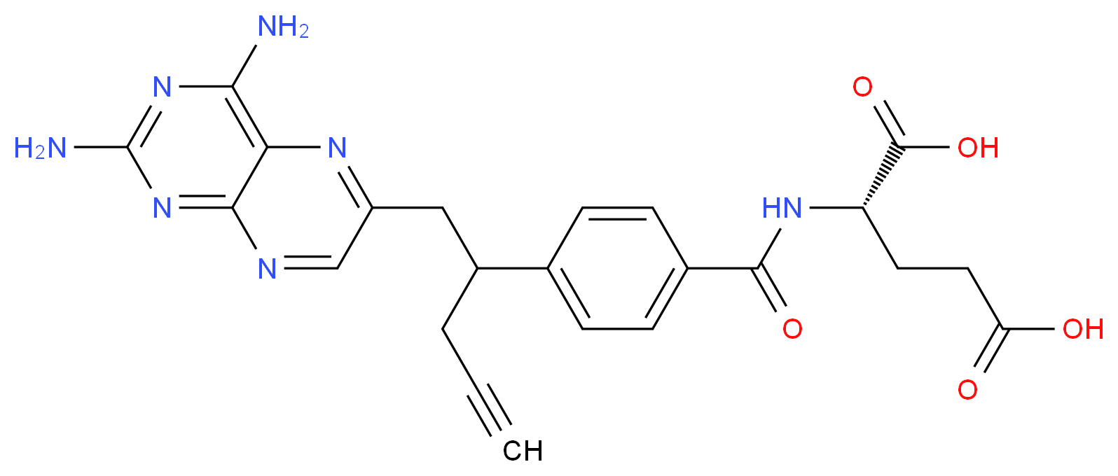 Pralatrexate(Folotyn)_分子结构_CAS_146464-95-1)