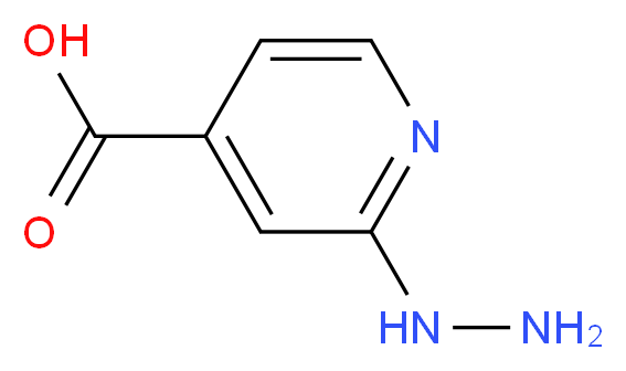 2-Hydrazinoisonicotinic acid 97%_分子结构_CAS_887589-25-5)