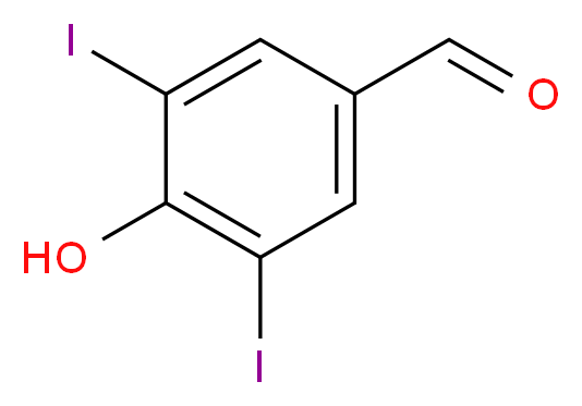 4-Hydroxy-3,5-diiodobenzaldehyde_分子结构_CAS_1948-40-9)
