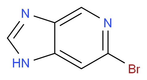 6-Bromo-1H-imidazo[4,5-c]pyridine_分子结构_CAS_1312440-90-6)