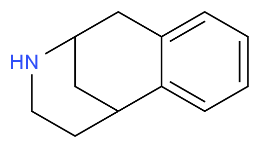 10-azatricyclo[7.3.1.0<sup>2</sup>,<sup>7</sup>]trideca-2,4,6-triene_分子结构_CAS_575-19-9